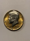 1776-1976D Kennedy 1/2 Dollar Bicentineal Edition SILVER/24KT Gold Plated