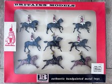 Britains: Boxed Display Set 9305 - Life Guards  Hussars. c1960. Mint