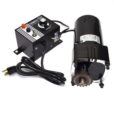 Bodine 42A5BEPM-E2 DC Electric Gearmotor and WPM-2137E1 DC Motor Speed Control