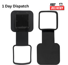 2 Pack 1.25 Trailer Hitch Receiver Tube Cover Rubber Plug Cap