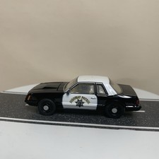 Greenlight 1979-1982 Ford Mustang SSP Fox Body Police CA Highway Patrol CHP NM