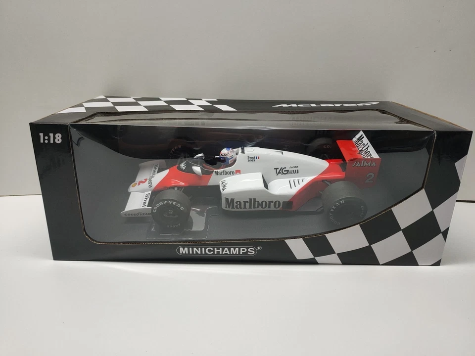 McLaren MP4/2B Prost WC 1985 1/18 Minichamps - Photo 2/4