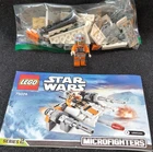LEGO Star Wars Snowspeeder Microfighter 75074 Complete w/ Pilot Minifigure
