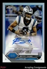 2023 Topps Composite Chrome Refractor Bryce Young RC ROOKIE AUTO 110/299