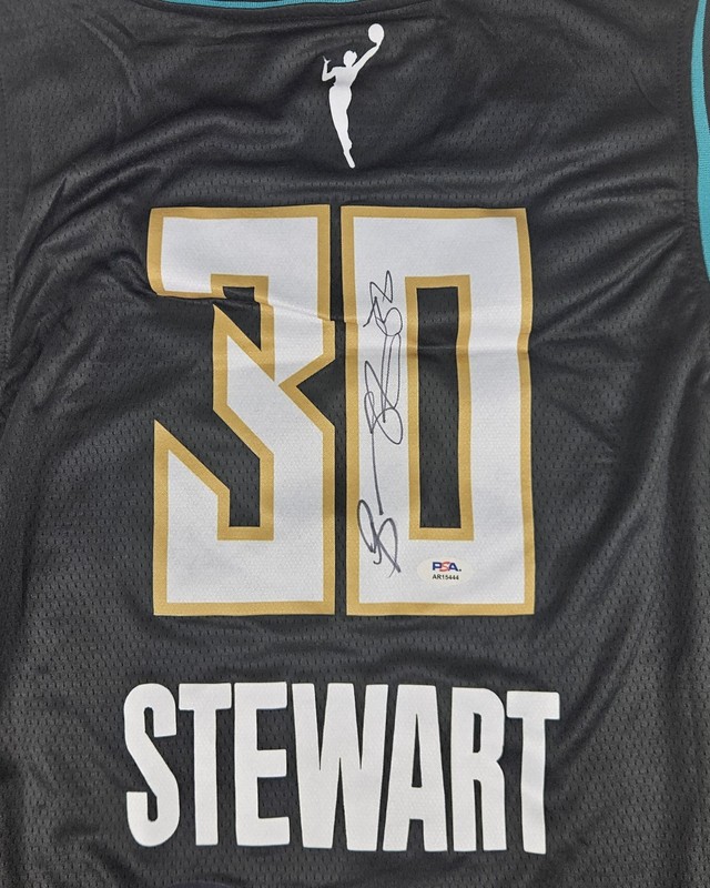 Breanna Stewart Signed Autographed New York Liberty Jersey PSA Certified