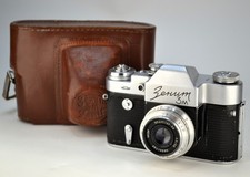 1965 SOVIET USSR "ZENIT-3M" SLR camera  INDUSTAR-50 LENS, f3.5/50mm, M39 7 