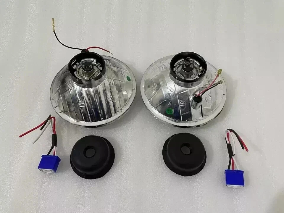 Suzuki Samurai SJ410 SJ413 SIERRA COMPATIBLE CABEZA LUZ HAZ SELLADO + SOPORTE BOMBILLA Foto 3 de 4