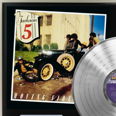 Jackson 5 - Moving Violation Silver LP Record Plaque Display | eBay