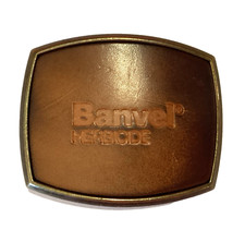 VINTAGE BANVEL HERBICIDE BELT BUCKLE