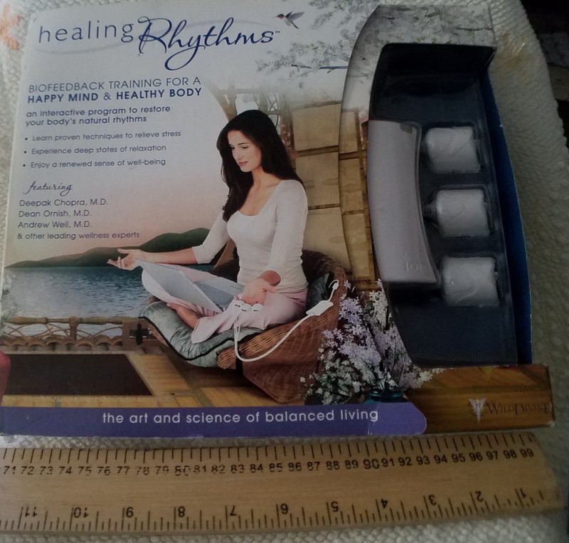 Healing Rhythms Biofeedback device Vintage