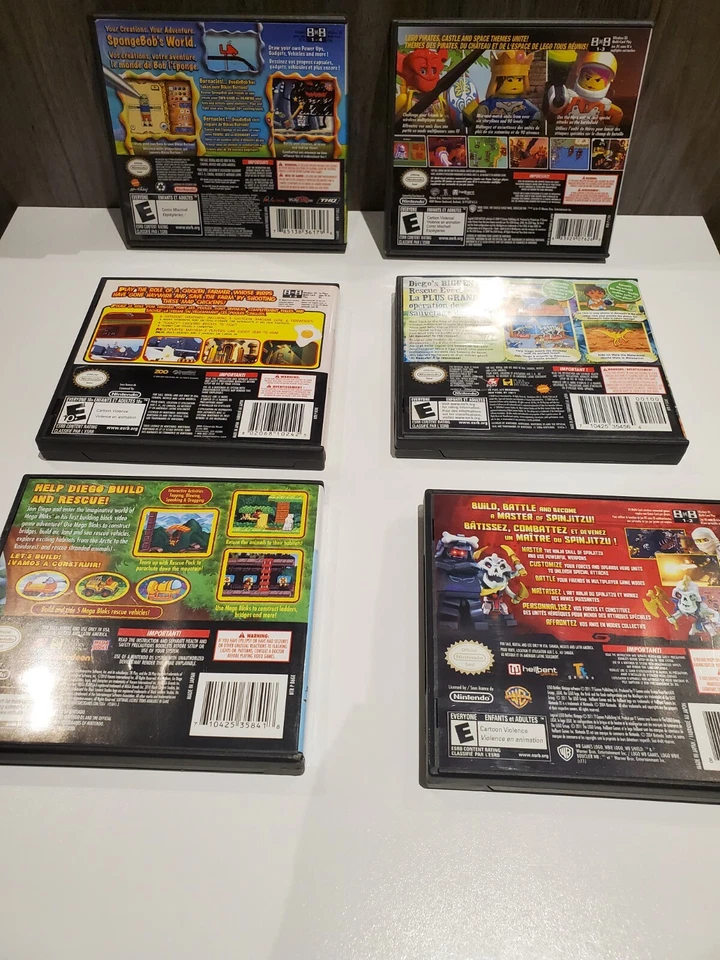 Nintendo DS 12 Mixed Game Lot - Cars, Ferb, Lego Ninjago, Diego, Chicken Blaster - Image 3 of 4
