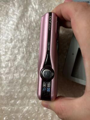 Canon IXY 200f DIGITAL ELPH IXUS 105 12.1MP Pink English w/Charger