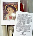 1993 RENOIR GIRL WITH A HAT PORCELAIN DOLL MINT IN BOX BY PHYLLIS WRIGHT w/COA — photo 10
