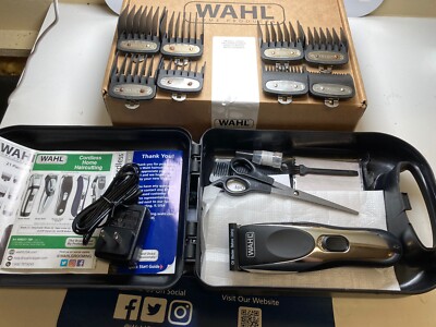 Wahl Clipper Cordless Rechargeable Hair Beard Trimming Kit 79434 +