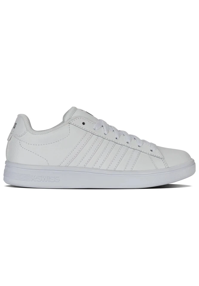 K-Swiss Court Tiebreak II Sneakers Donna 94413-100-M Bianco - Immagine 2 di 4