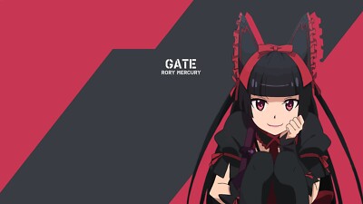 Anime rory mercury girls gate jieitai kanochi nite kaku Playmat Gaming Mat