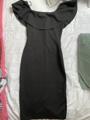lipsy bardot bandage dress