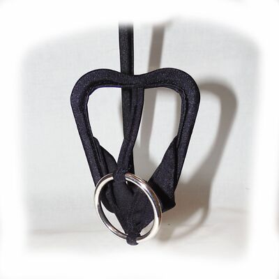Men C-String Micro Pouch - Schwarz Ring Size:One Size(341)