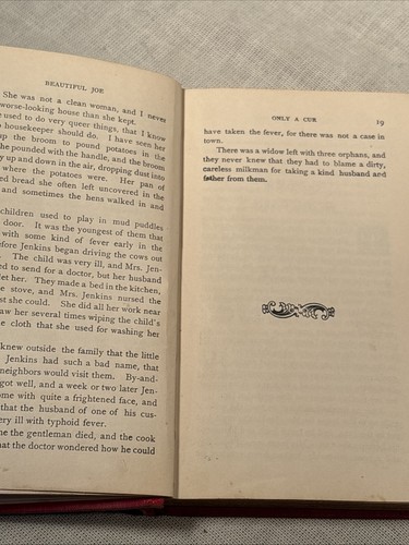 Beautiful Joe~ An Autobiography by Marshall Saunders 1893 HC Phoenix Edition - Picture 12 of 17