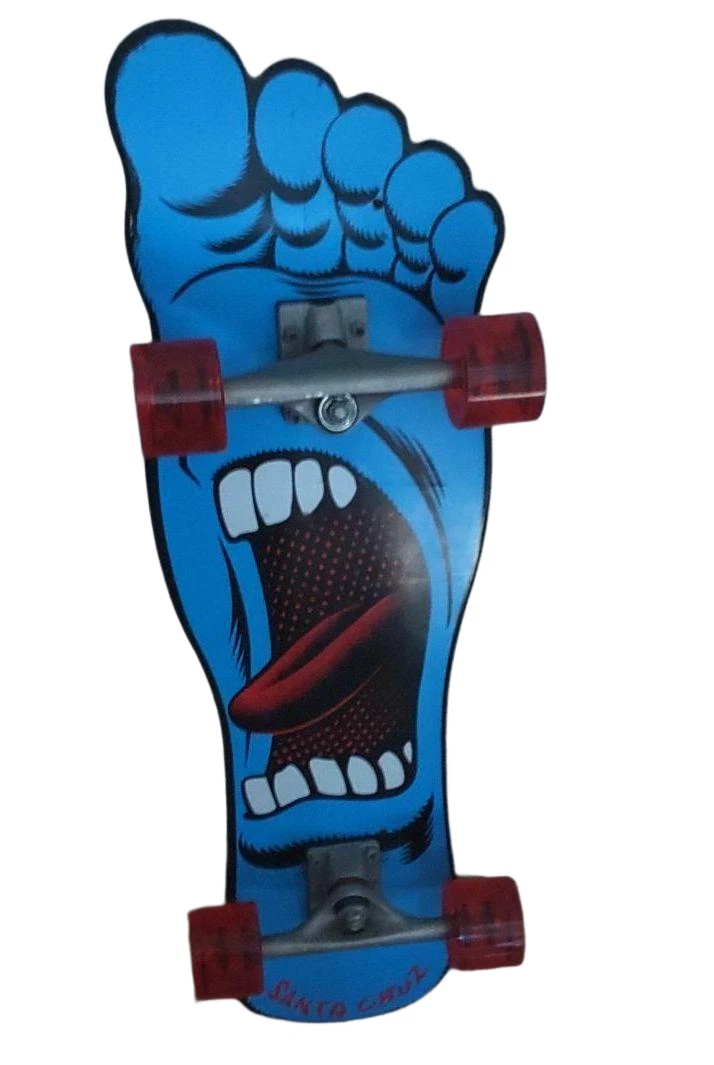 Santa Cruz Skateboard Screaming Foot Cruzer Nami wheel size H 32in x W9.4 in