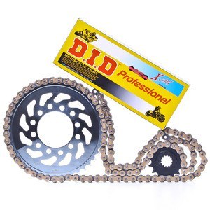 Kit chaîne moto, kit chaînes DID pour YAMAHA 125 DT125 LC2 1984