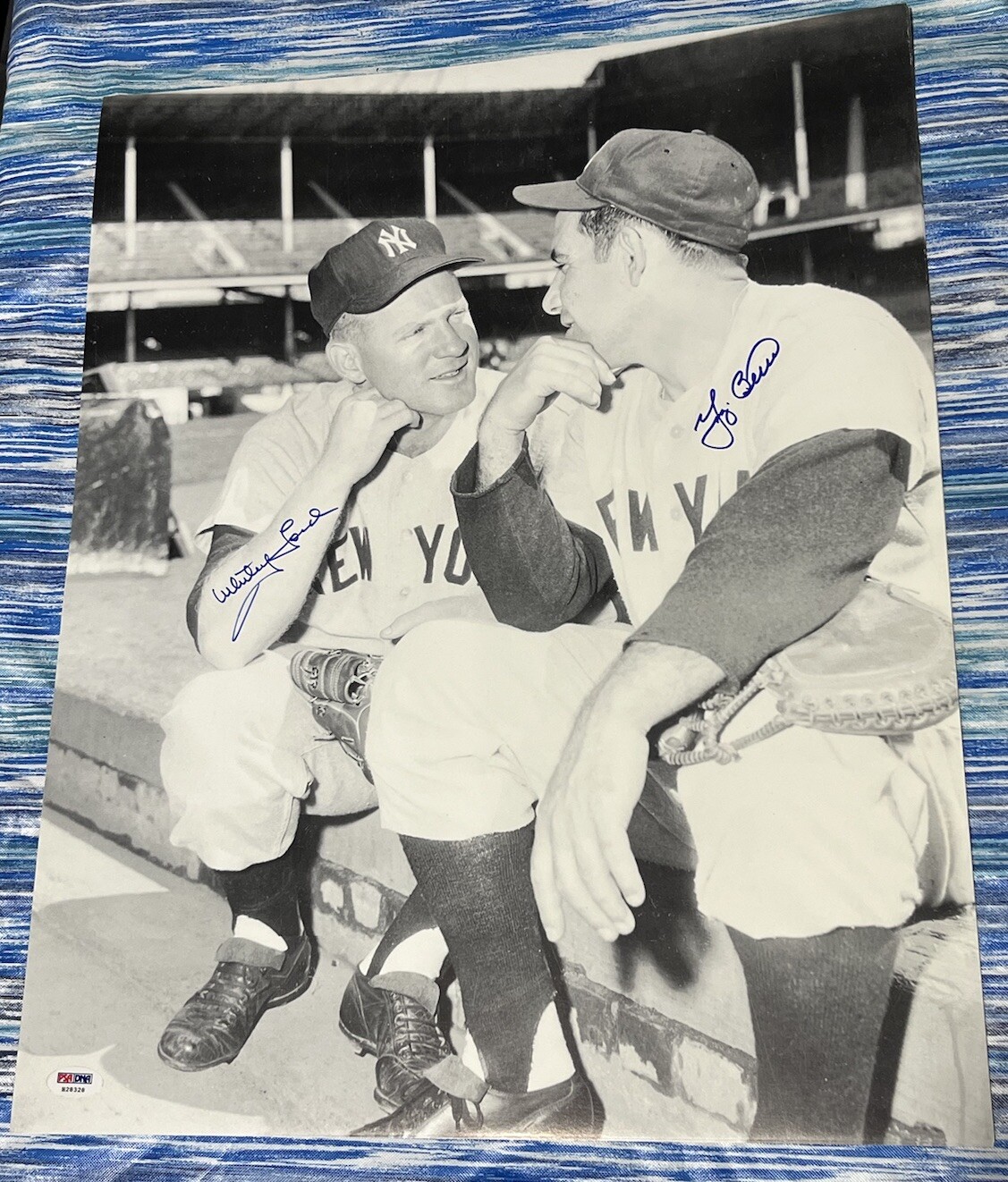 Yogi Berra & Whitey Ford Yankees Signed Autographed 16x20 Photo - PSA/DNA