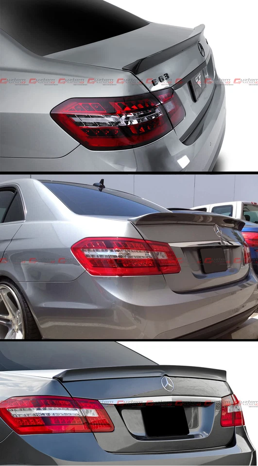 PARA MERCEDES BENZ W212 E63 AMG 2010-16 SEDÁN HIGHKICK FIBRA DE CARBONO ALERÓN MALETERO Foto 3 de 3