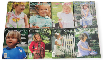 Lot of 8 Creative Needle Magazines 2002-2006
