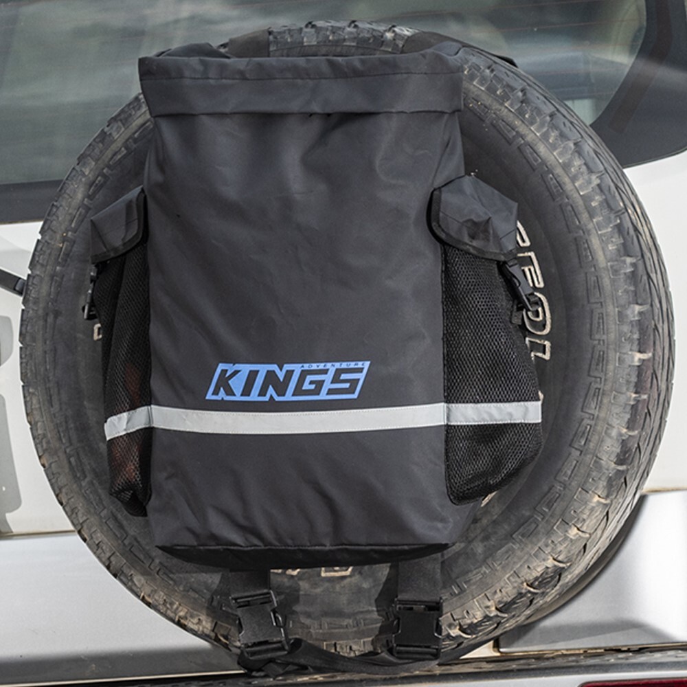 Kings Premium 48L Dirty Gear Bag 400GSM PVC 2 Side Pockets Heavy Duty