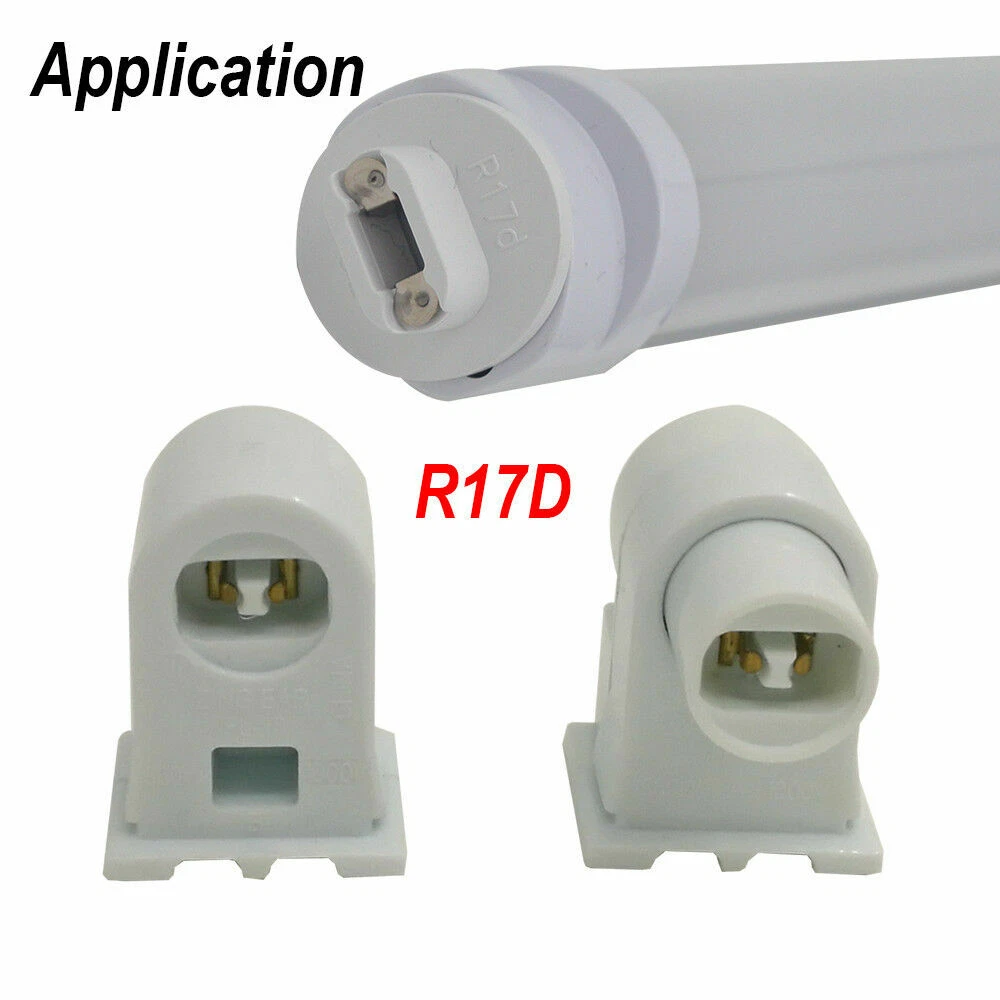 4 30 Pairs R17D HO Socket Tombstone Holder T8 T10 T12 LED Bulbs