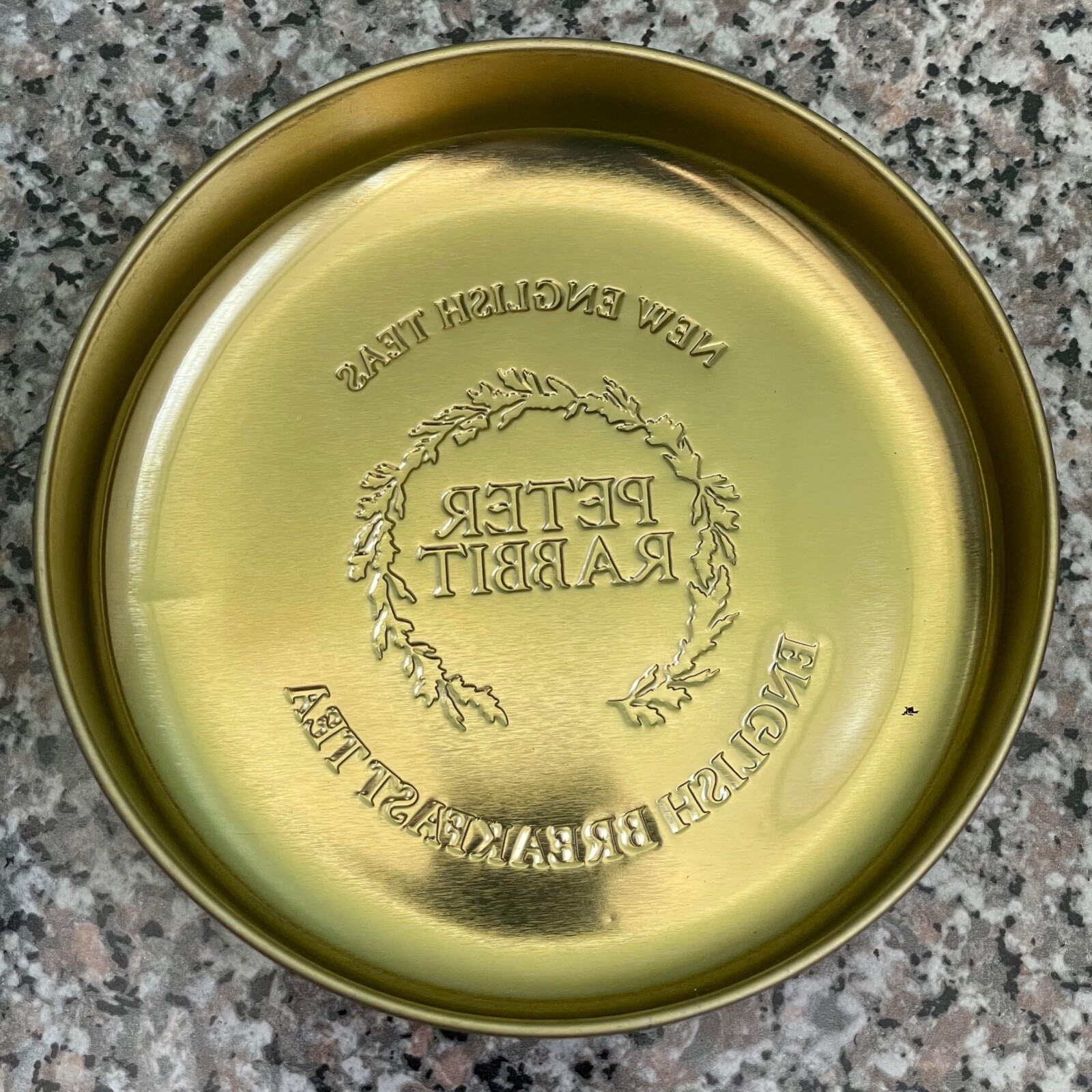 BEATRIX POTTER PETER RABBIT ENGLISH BREAKFAST TEA LARGE EMPTY CANISTER