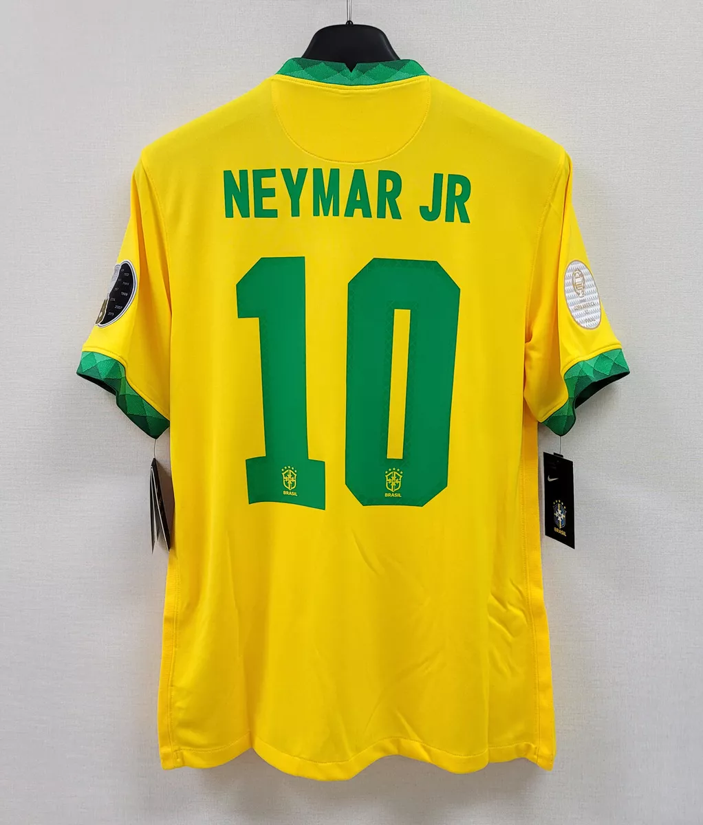 Brazil Home Shirt 2020/21 Copa America/ Juara pingat Emas Bola