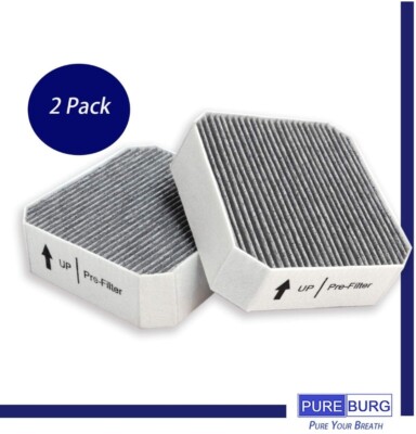 PUREBURG Replacement HEPA Pre-Filter Fits Molekule Air Purifier, VOCs, 2-Pack