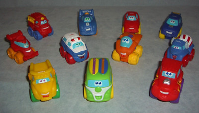 Tonka Chuck & Friends Hasbro Cars Trucks Lot of 11 Chunky Vehicles