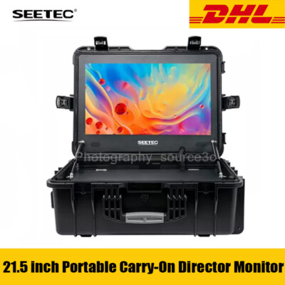 SEETEC WPC215 21.5'' 1000nit HD Portable Carry-On Director Monitor 4K HDMI 3G-SDI