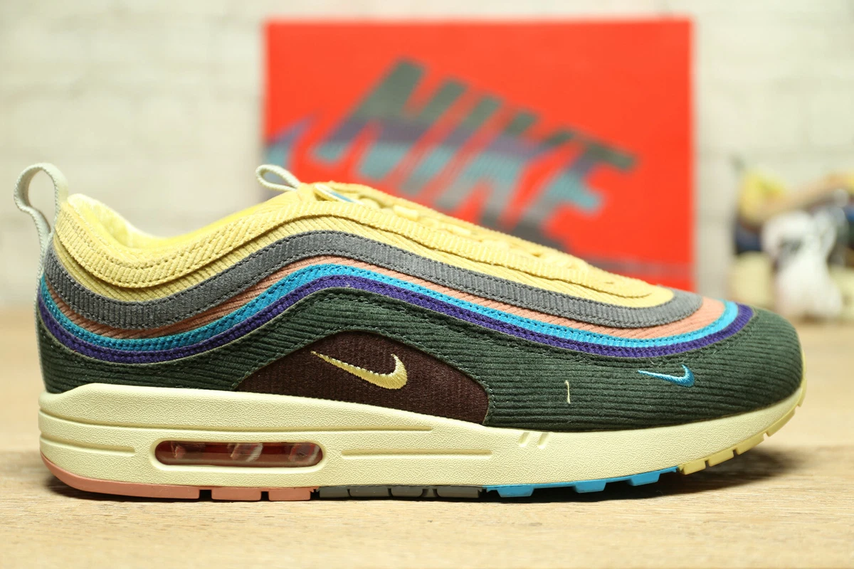Nike AIR MAX 1/97 VF SW SNEAKERS US 10.5 UK 9.5 EU 44.5 LT Blue Fury NEW in BOX