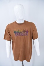 Vintage HRLA Los Angeles Embroidered "Seasons in New England" Sz L - USA Made