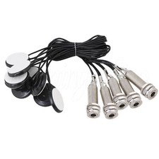 5 x Mandolin Dual Sensor Pickup for Guitar Violin Mandolin Cable Length 40cm