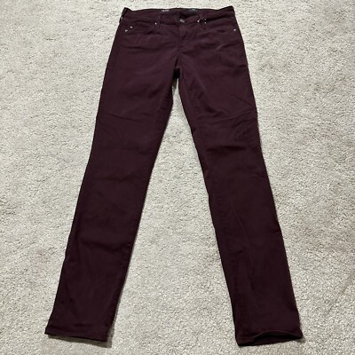 AG Adriano Goldschmied Prima Cigarette Jeans Women's 28 Mid Rise Slim  Straight
