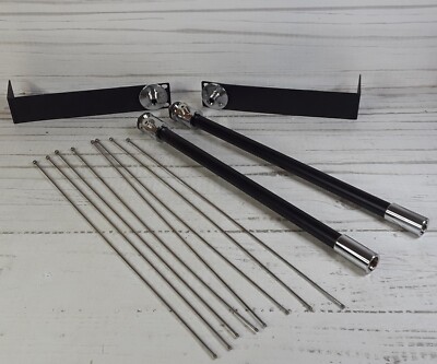 TWO Audio-Technica ATW-A10 UHF ground-plane antennas