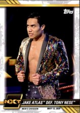 Jake Atlas 2021 Topps WWE NXT Card #25