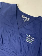 Greys Anatomy Barco Scrubs Top V Neck NWT Blue Color See Description Sz. L GHR8.
