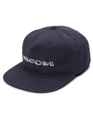 Volcom Volbaige flache Spitze Kappe in Marineblau für Herren