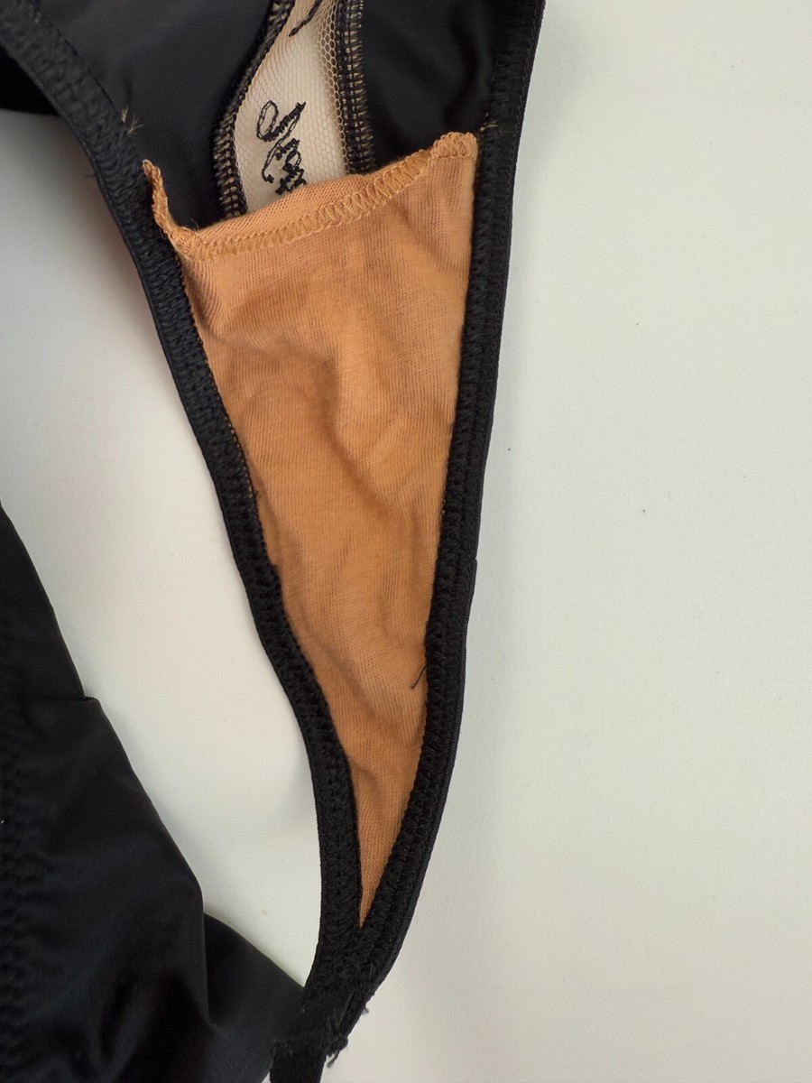 Body Teddy Victoria's Secret Nero, Taglia XL, Imbottito, Con Ferretto, Nuovo Con Etichette