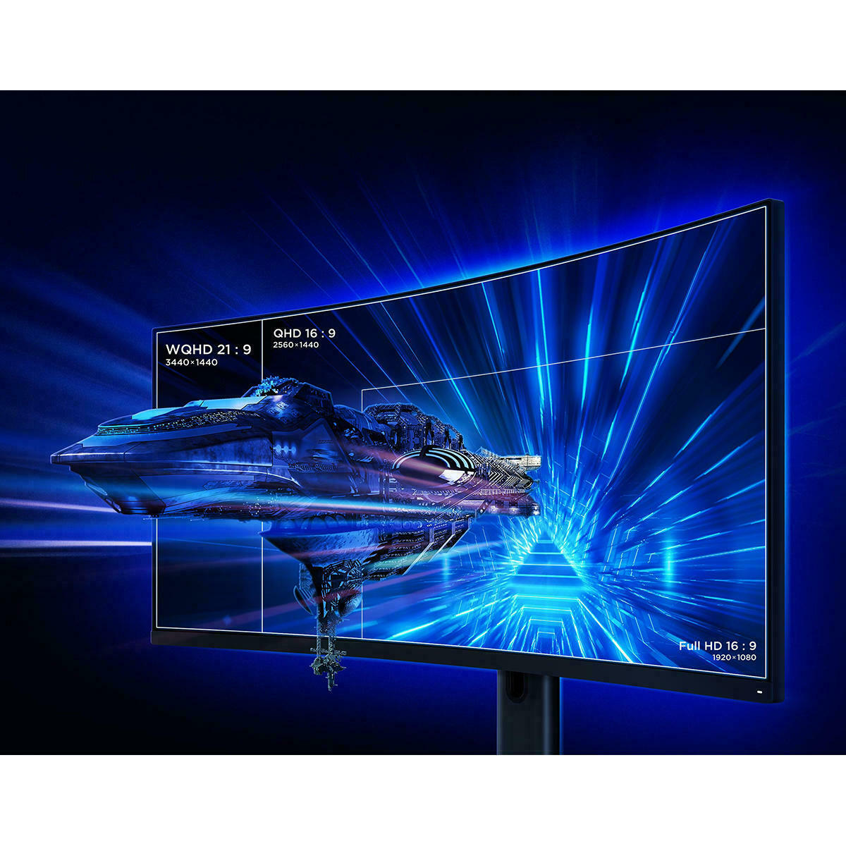 Xiaomi Mi Curved 34" 144Hz WQHD 21:9 FreeSync Gaming Monitor 1440p Display - Picture 8 of 8