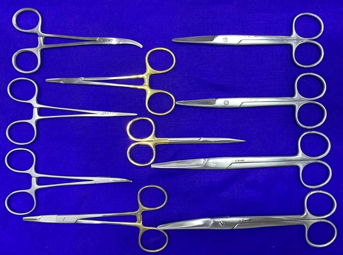 General Plastic Cosmetic Micro Hand Surgery Instrument Scissor ND Holder  Forceps