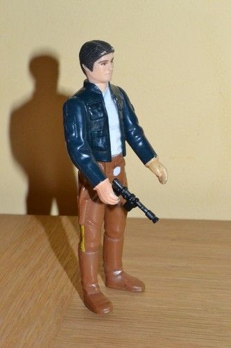 Vintage Star Wars Figur Bespin Han Solo 1980 Hong Kong COO3 Light Jacket + Legs - Bild 5 von 9
