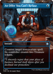 An Offer You Can't Refuse (Borderless) Foil - MTG Foundations