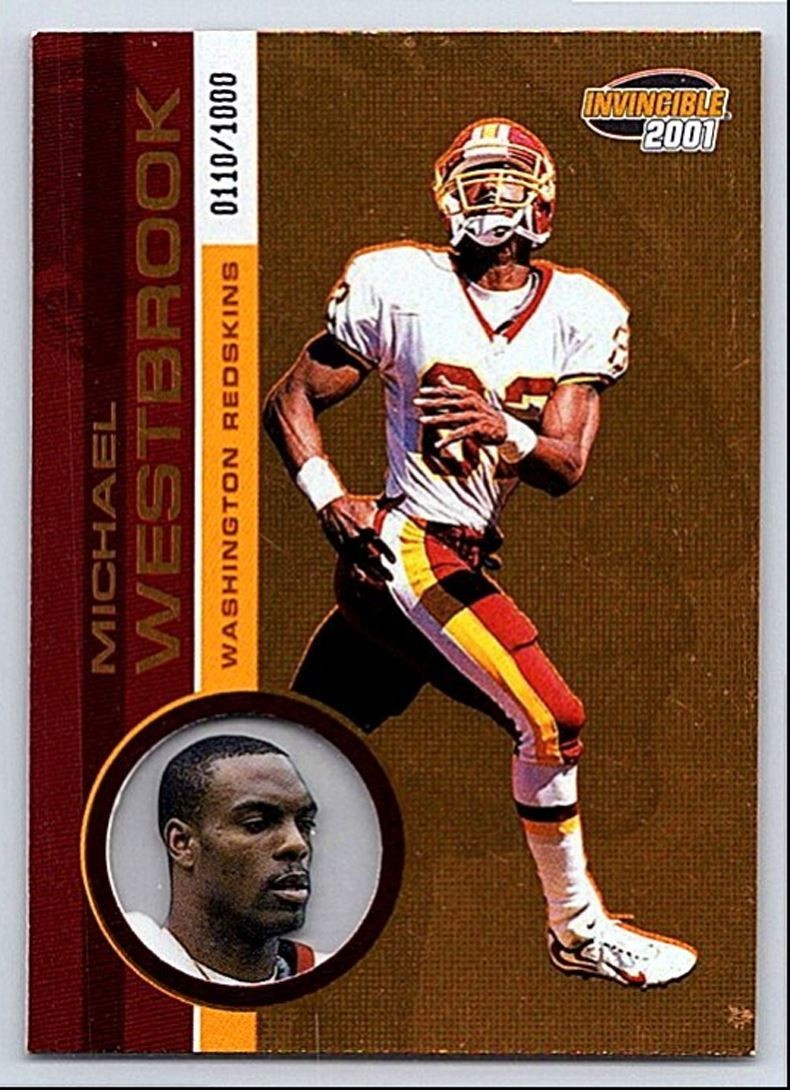2001 Pacific Invincible  Michael Westbrook 250 0110/1000