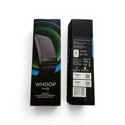 WHOOP 4.0 Fitness Tracker Brand New  12 Month Membership Included Onyx